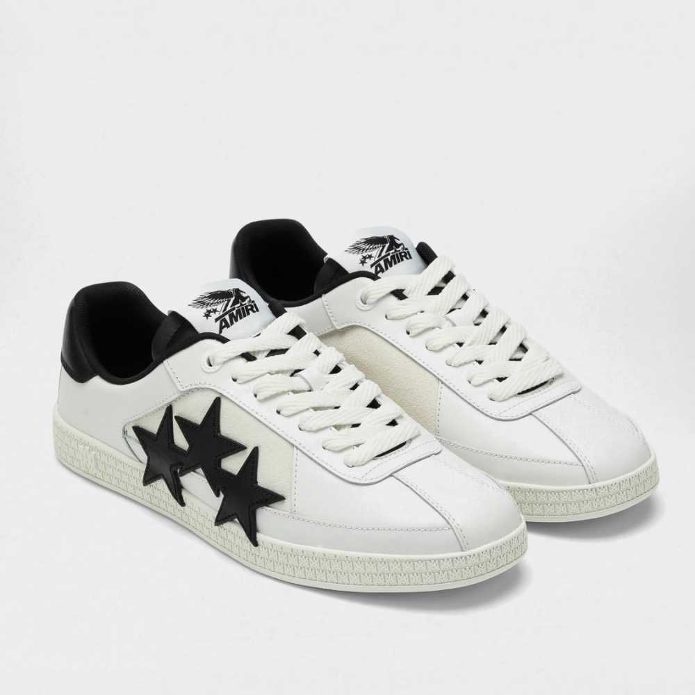 Amiri Classic Low White & Black Premium Sneaker-thumb-1