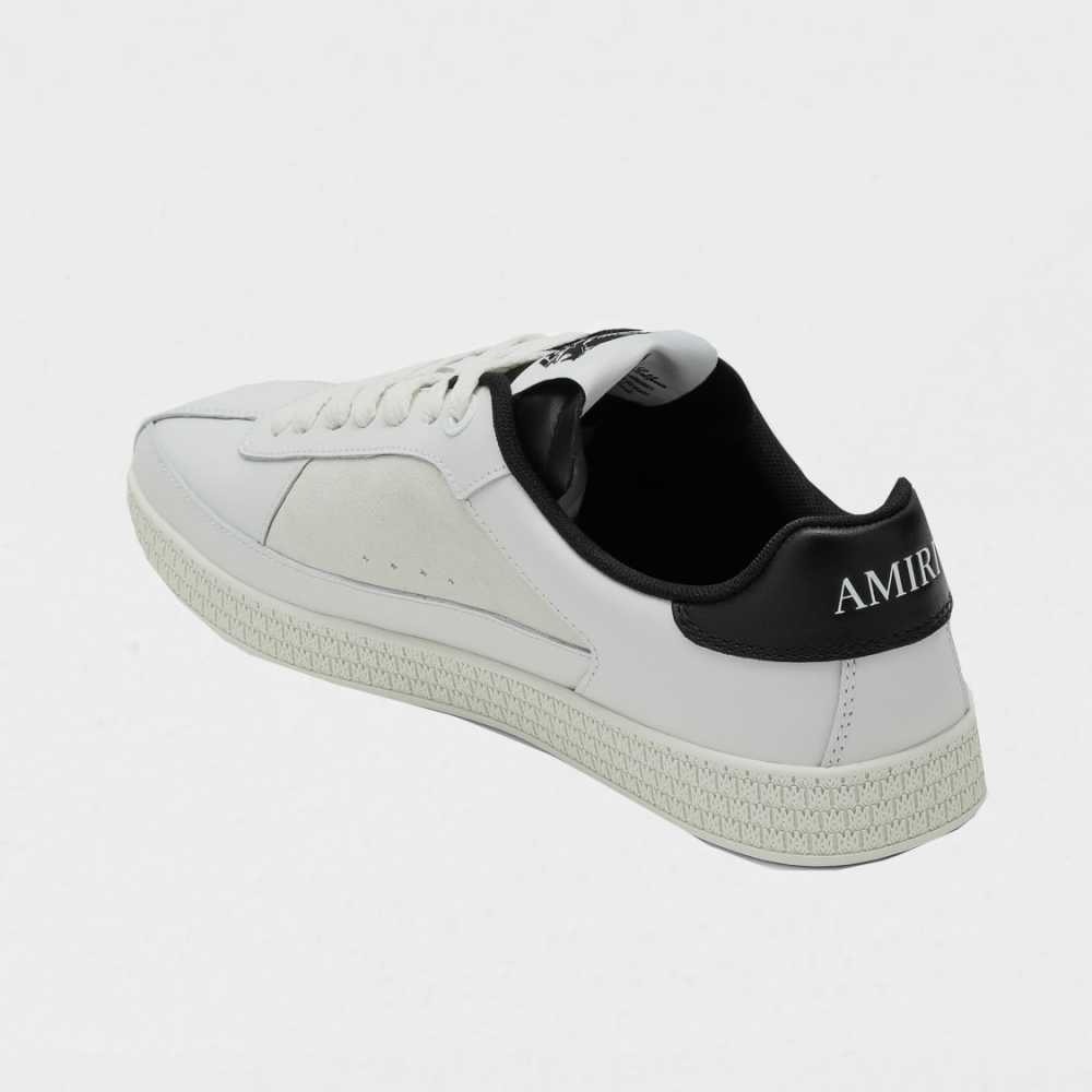 Amiri Classic Low White & Black Premium Sneaker-thumb-3
