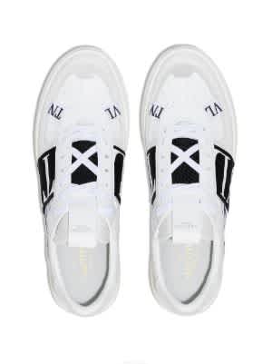 Valentino White Premium One-Stud Sneakers-1