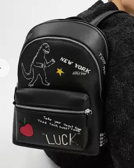 Coach Charter Backpack in Signature Leather