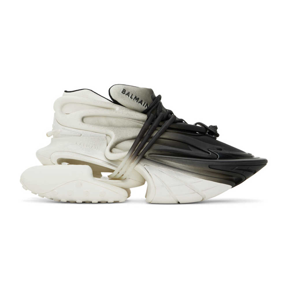 Balmain Paris Black & White Premium Quality Sneakers