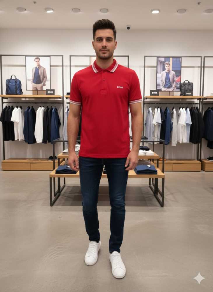 Hugo Boss Red Premium Quality Tees