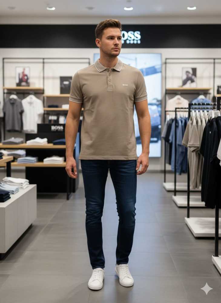 Hugo Boss Brown Premium Quality Tees