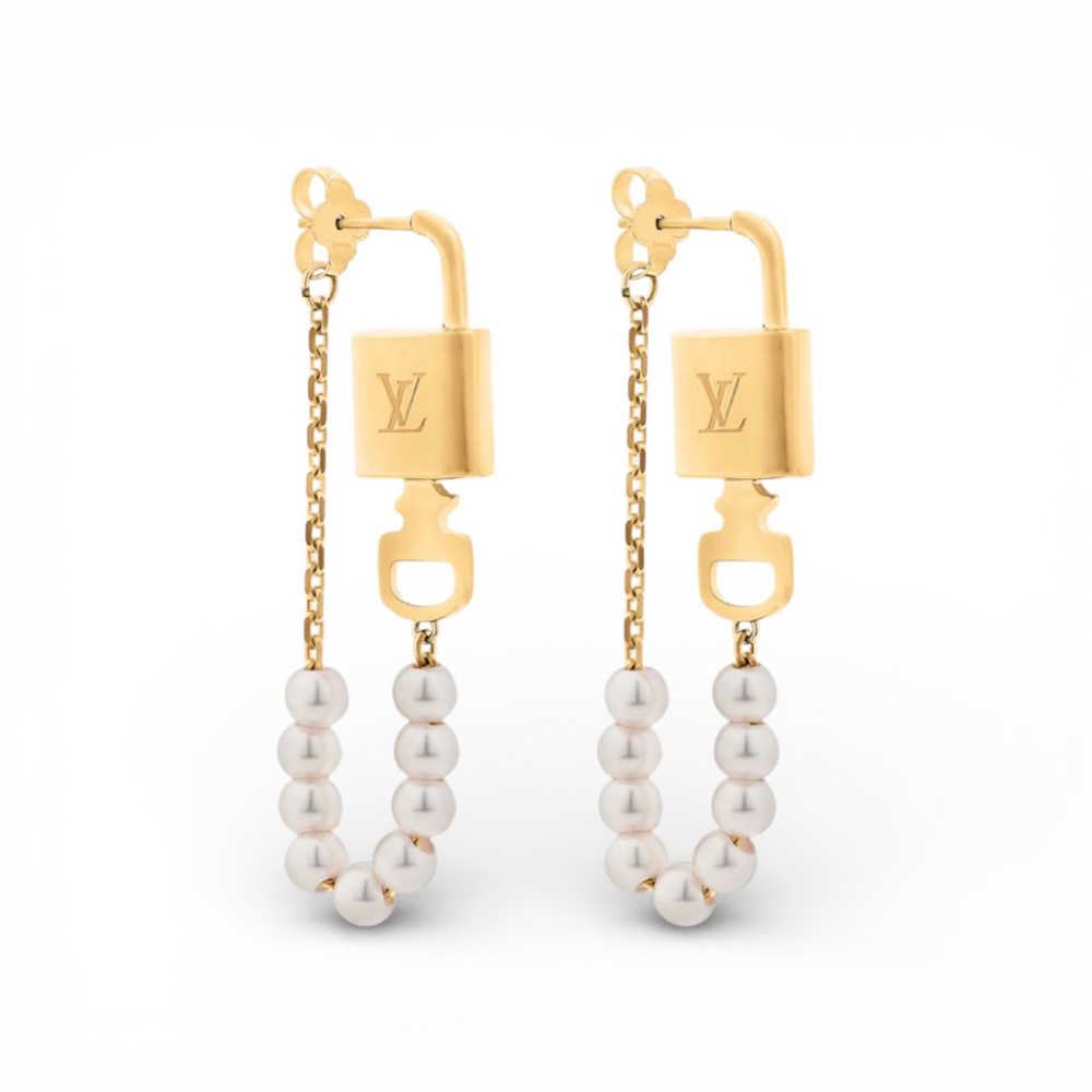 Louis Vuitton Pearlock Earring-thumb-0