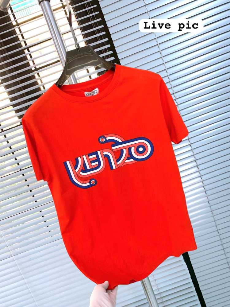 Kenzo Red Premium Quality Polo T-shirt-thumb-2
