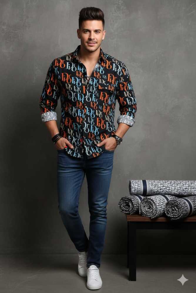 Dior Black Premium Quality Shirt-thumb-0