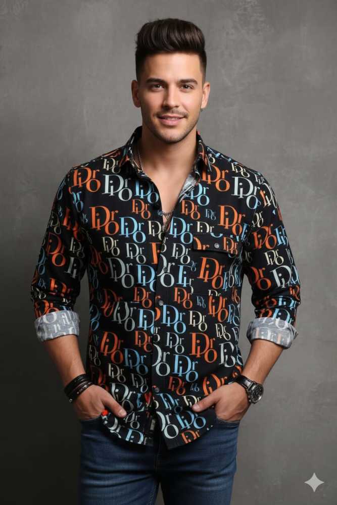 Dior Black Premium Quality Shirt-thumb-1