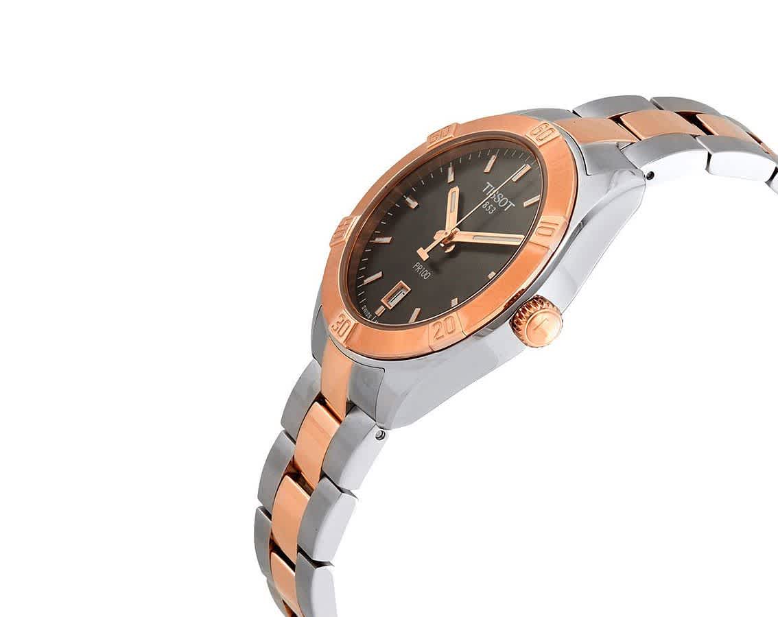 Tissot PR 100 Black Dial Analog Stainless Steel Watch T1019102206100-1