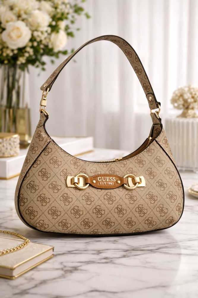 Guess Mimina Apricot HandBag-thumb-0