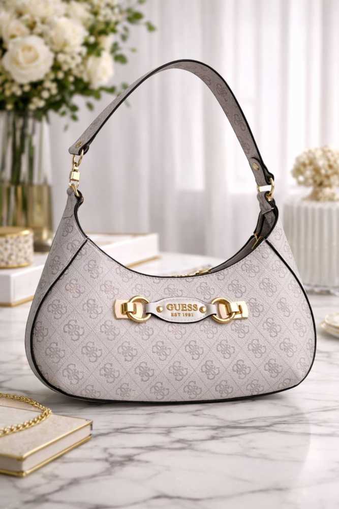 Guess Mimina White HandBag-thumb-0