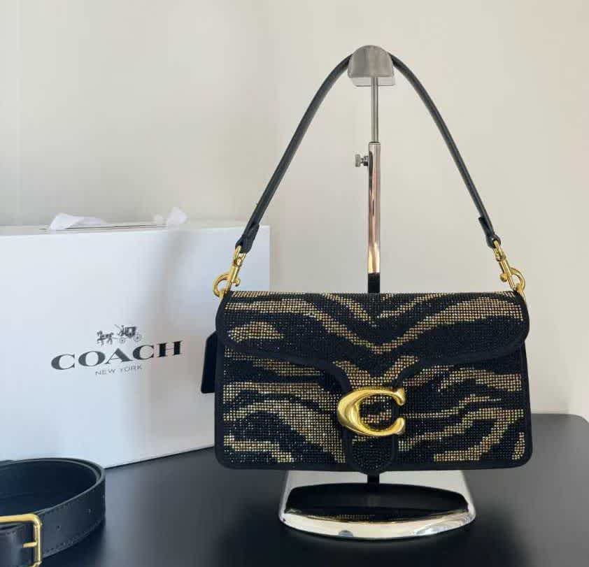 Coach Black Tabby Shoulder Bag