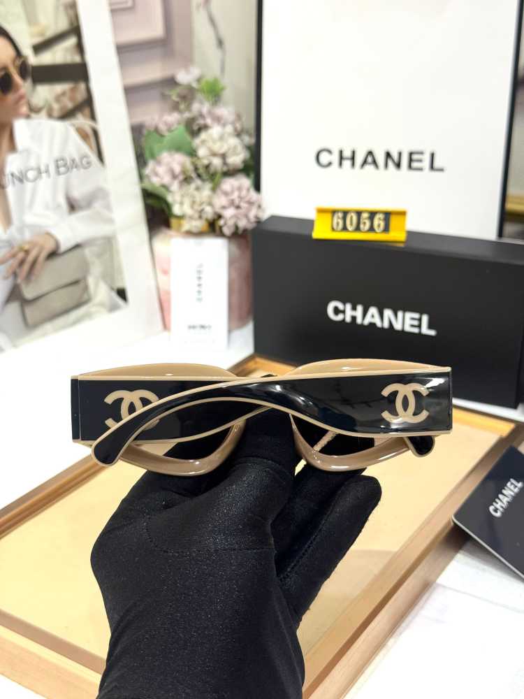 Chanel Black Premium Women's Sunglasses-thumb-2