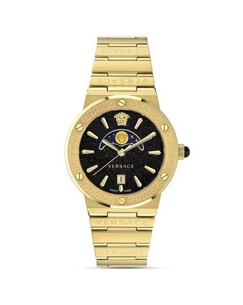 Versace Greca Logo Moonph Unisex Analog Watch VE7G00323-thumb-0