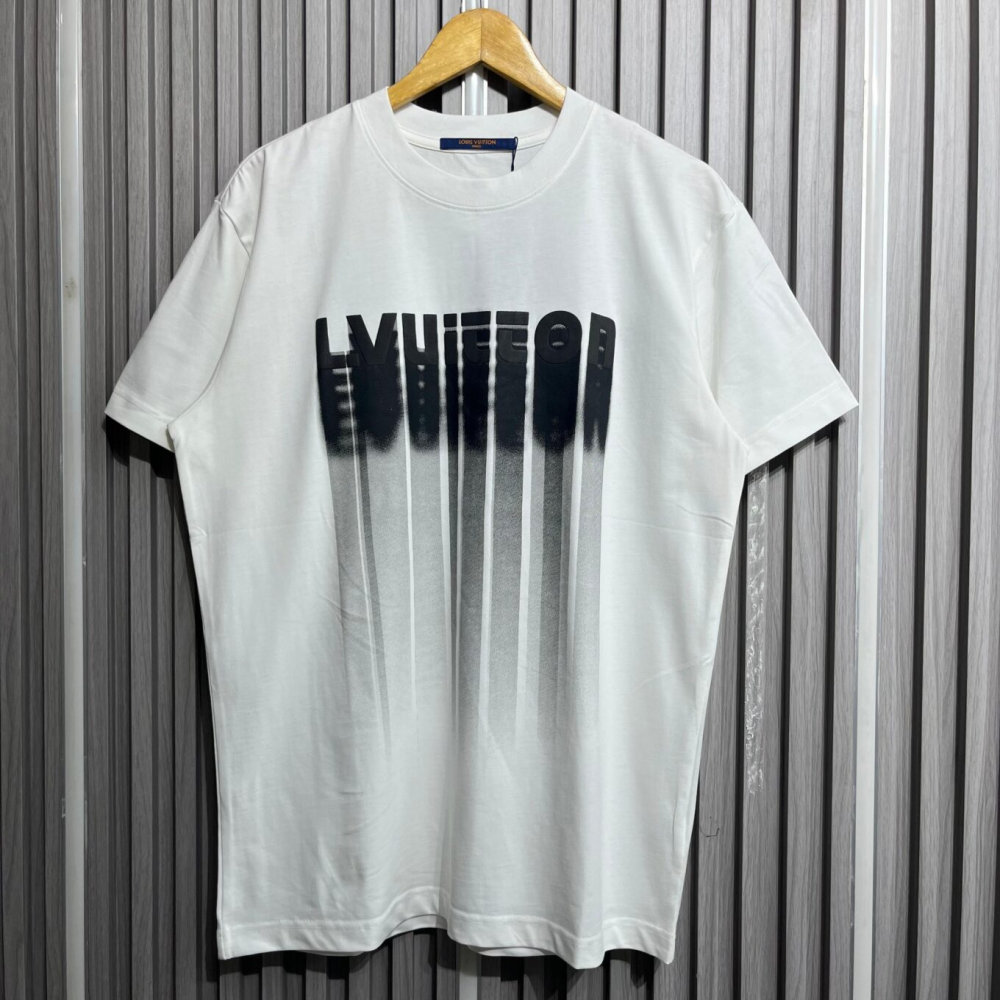 Louis Vuitton Vuitton Barcode White Premium T-Shirt-thumb-0