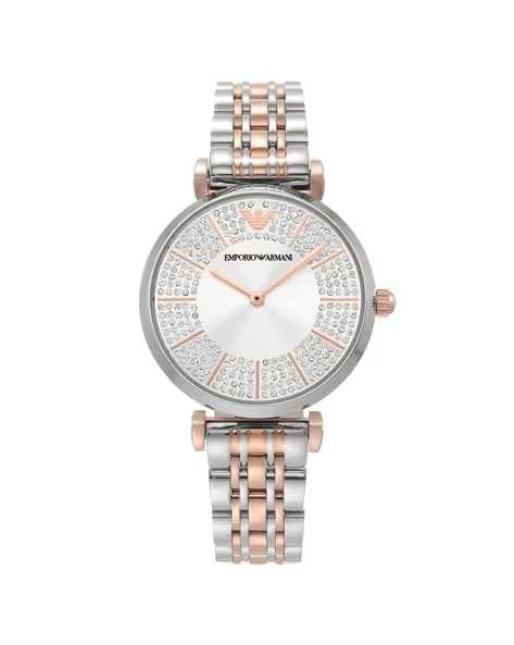 Emporio Armani Stainless Steel Analog Silver Dial Women Watch AR11537-thumb-0