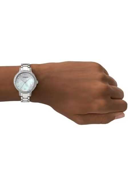 Emporio Armani Cleo Silver Womens Watch-5