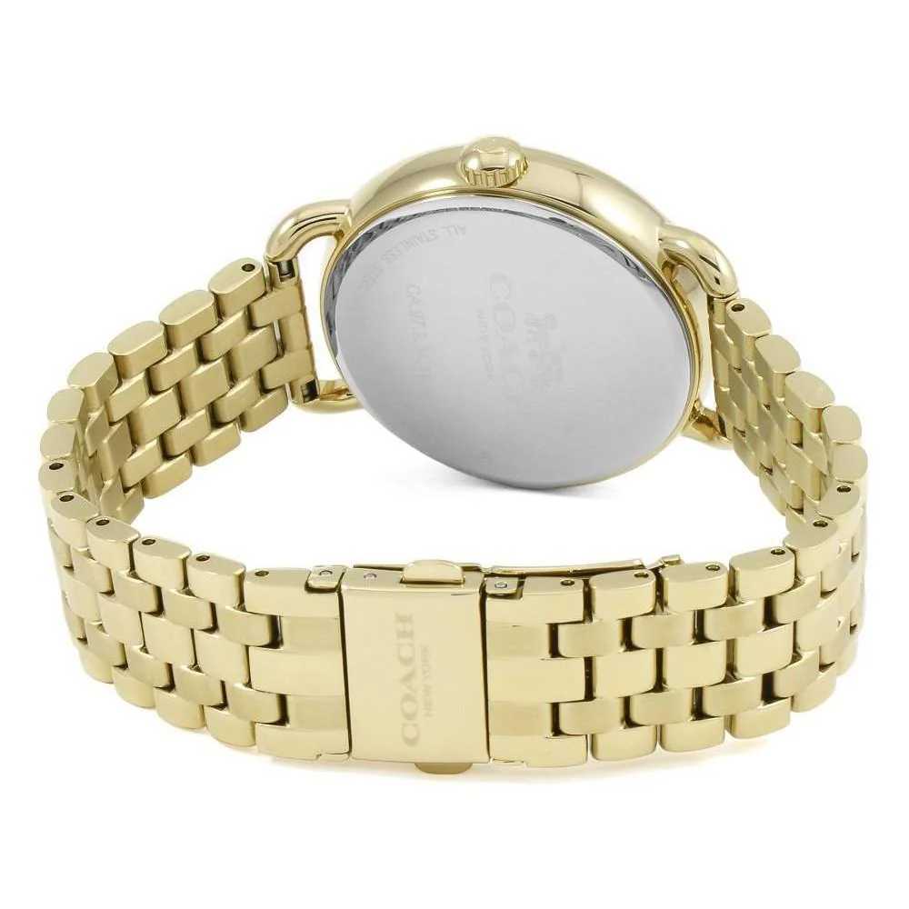 Coach Delancey Gold Tone Women's Watch-4