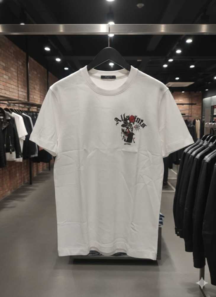 All Saints White Premium Quality T-shirt-thumb-2