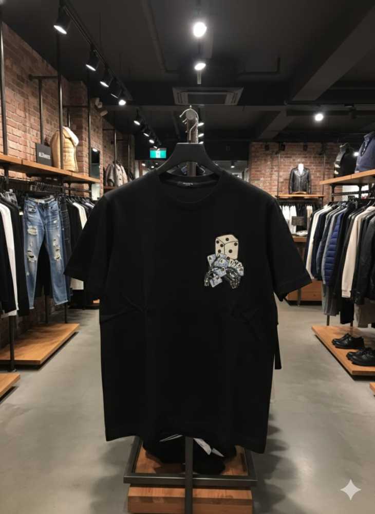 All Saints Black Premium Quality T-shirt-thumb-1