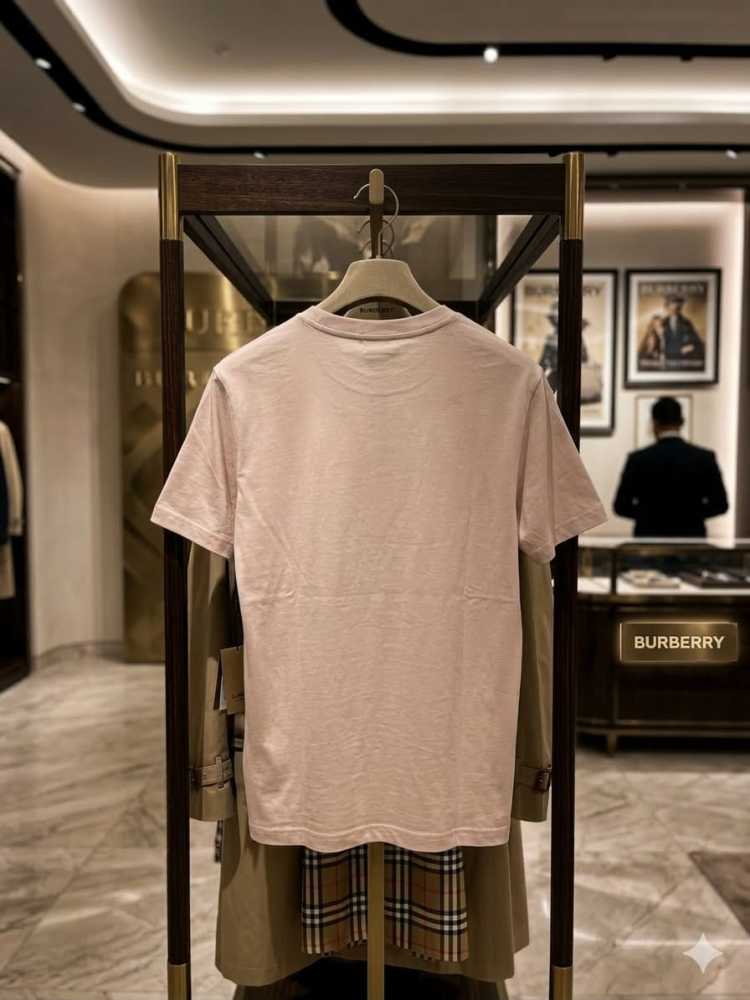 Burberry Brown Premium Exclusive Polo T-shirt-thumb-2