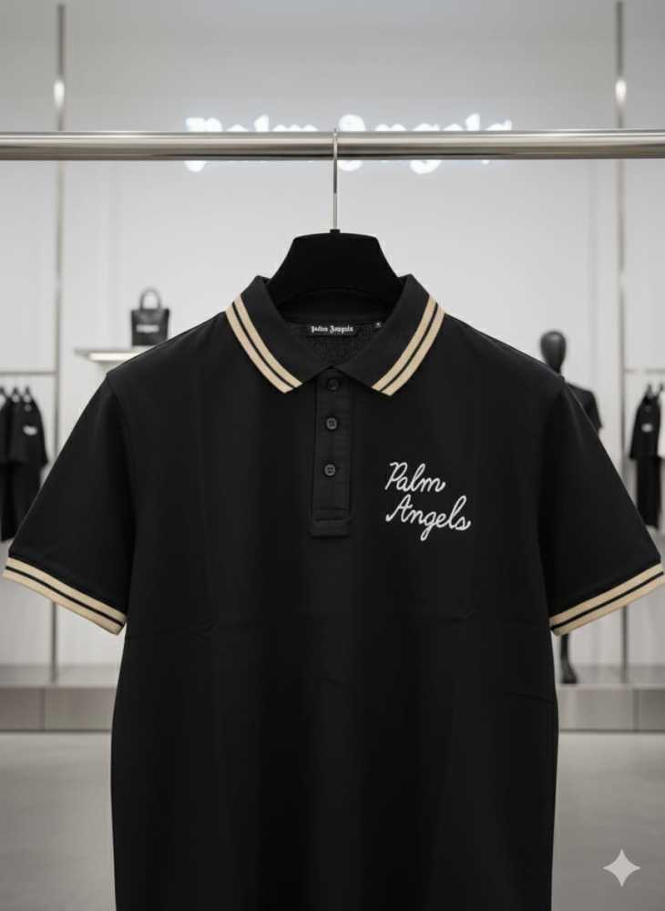 Palm Angel Black Premium Quality T-shirt-thumb-2