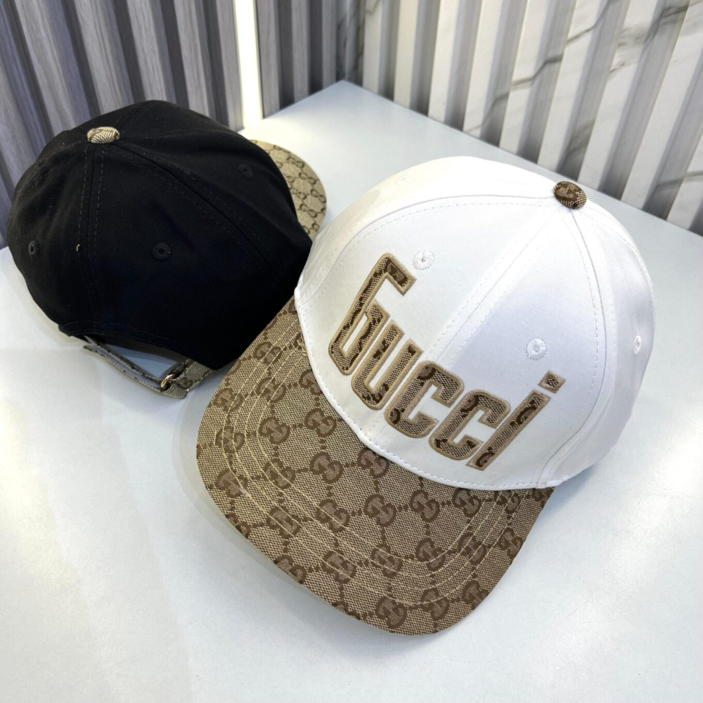 Gucci GG Monogram Logo Baseball Cap-thumb-0