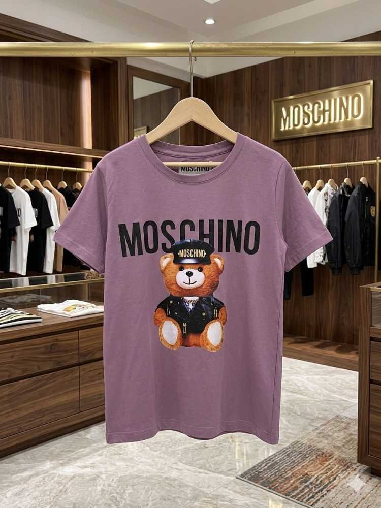 Moschino Purple Premium Quality Kids T-shirt-2