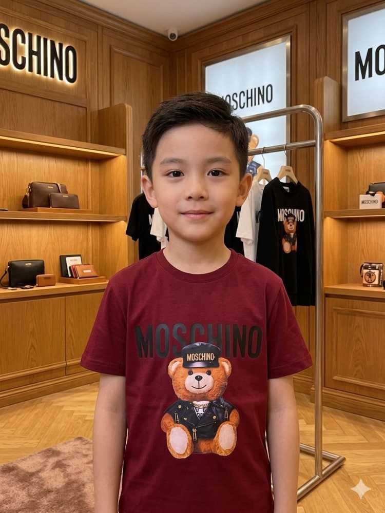 Moschino Red Premium Quality Kids T-shirt
