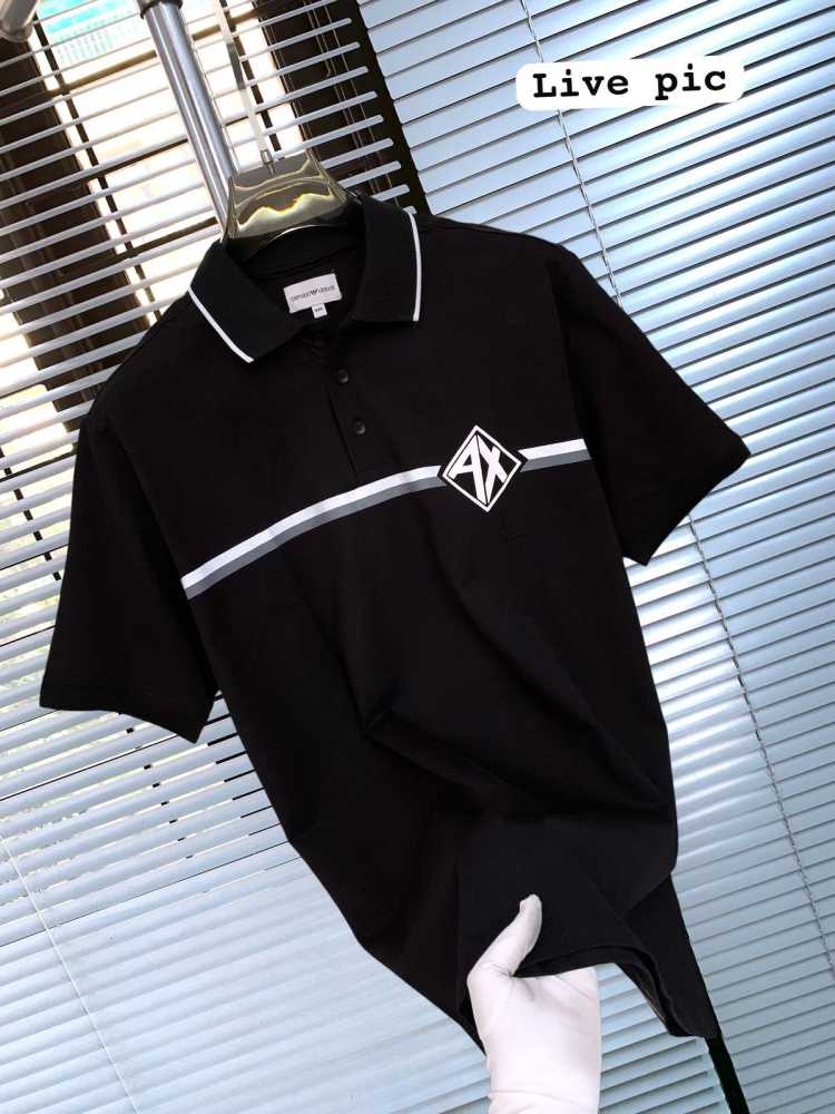 Armani Exchange Black Premium Quality T-Shirt-4