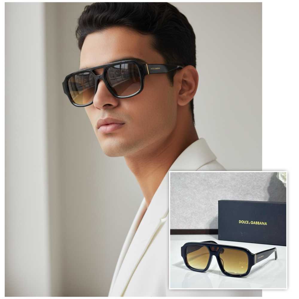 Dolce & Gabbana Brown Premium Sunglasses-1