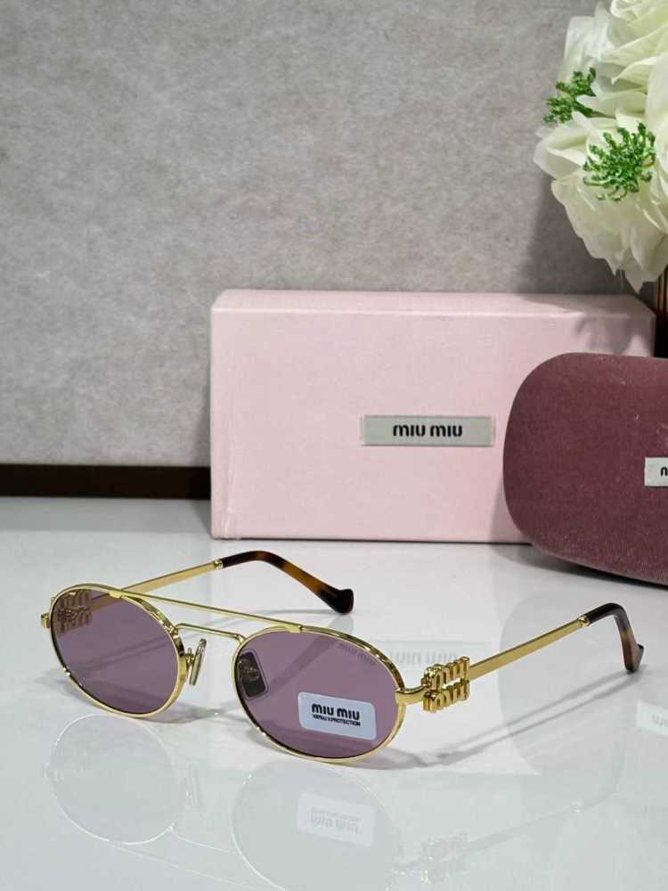 Miu Miu Pink Premium Women's Sunglasses-thumb-0
