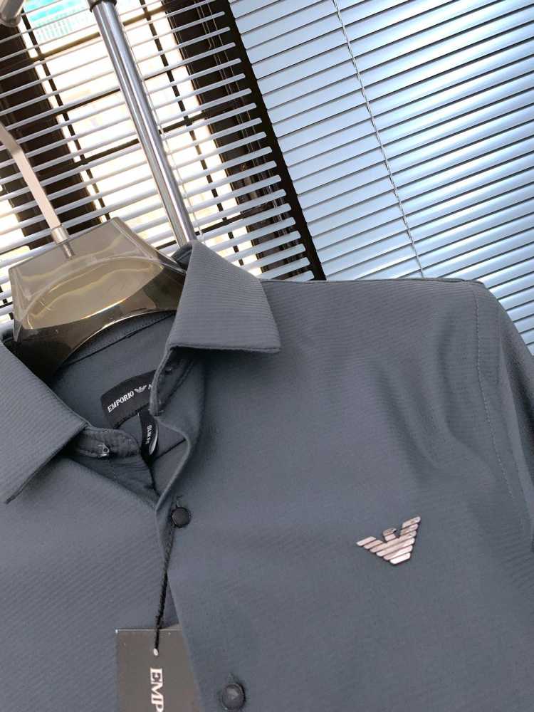 Emporio Armani Grey Premium Quality Shirt-thumb-2
