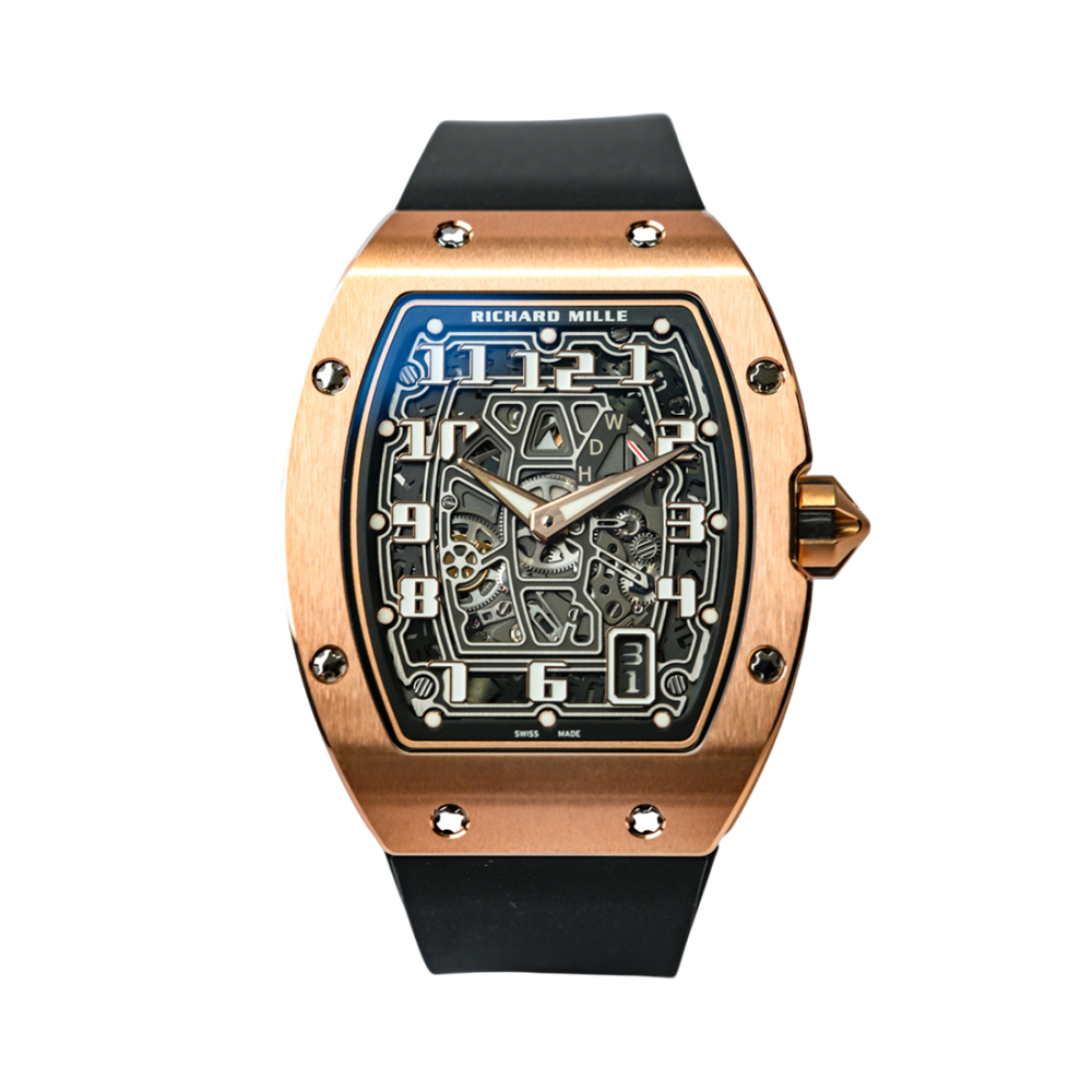 Richard Mille RM 67-01 Automatic Winding, 18 ct Rose gold, Extra Flat watch