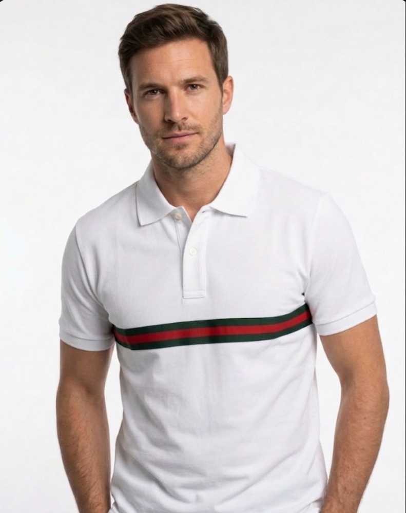 Gucci White Premium Quality Polo T-shirt