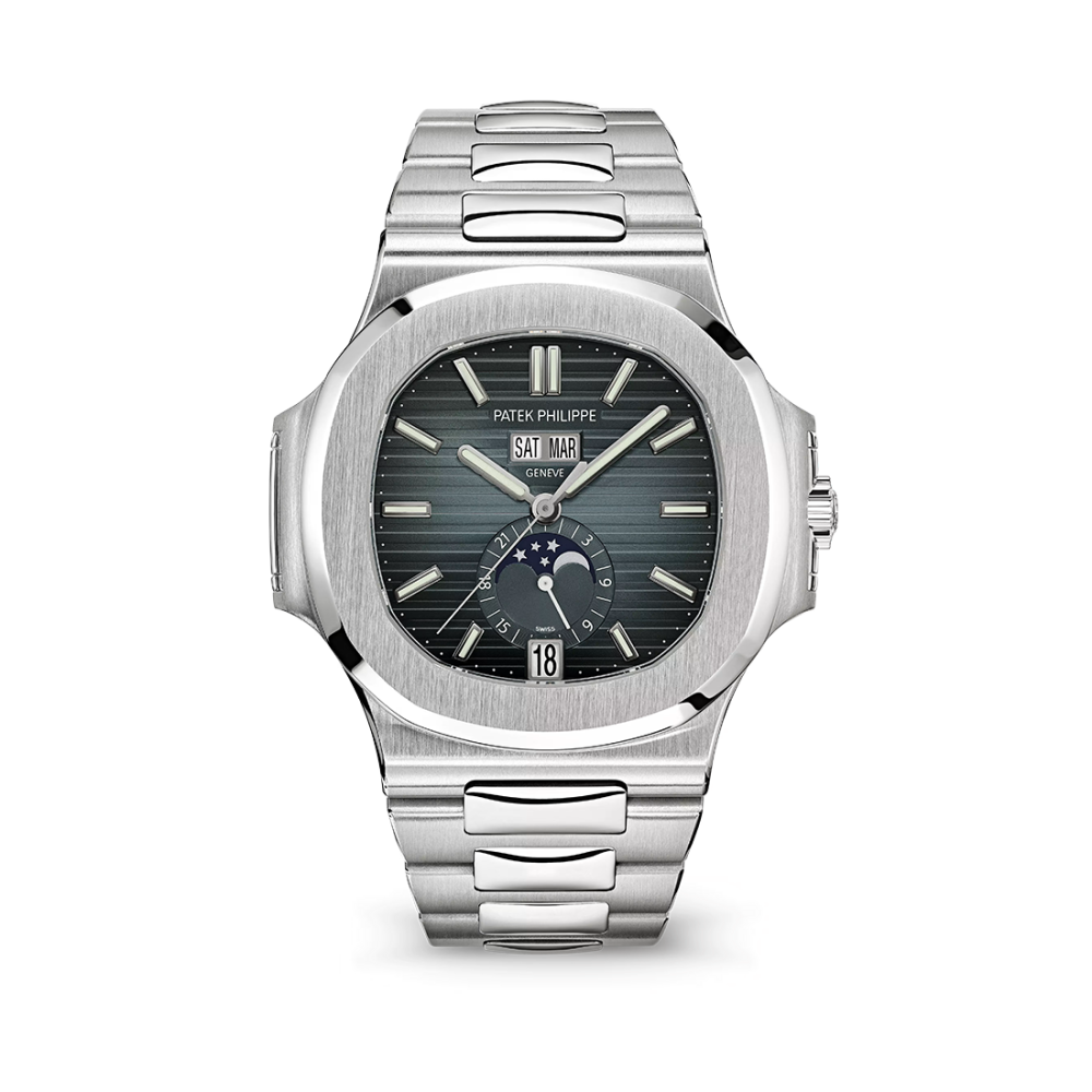 Patek Philippe Nautilus Annual Calendar Moon Phase Watch 5726/1A
