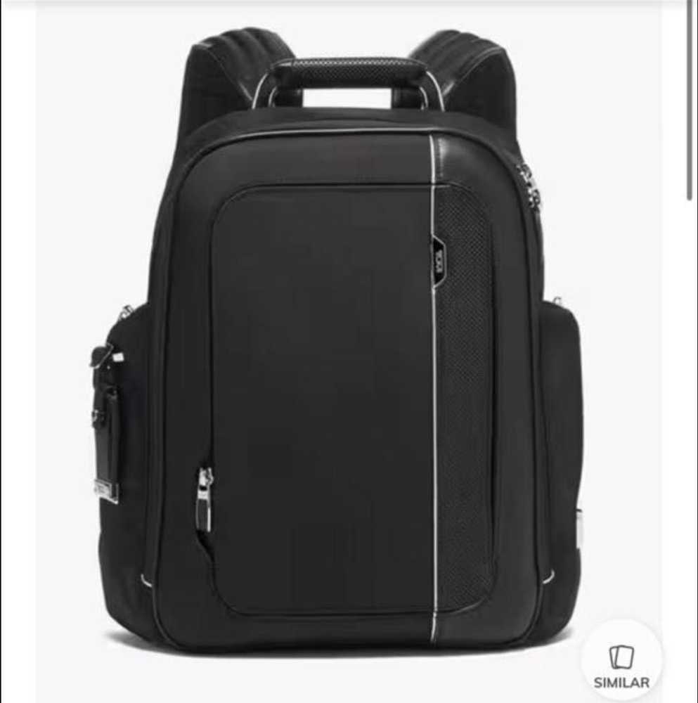 Tumi Expandable Organizer Laptop Black Bag