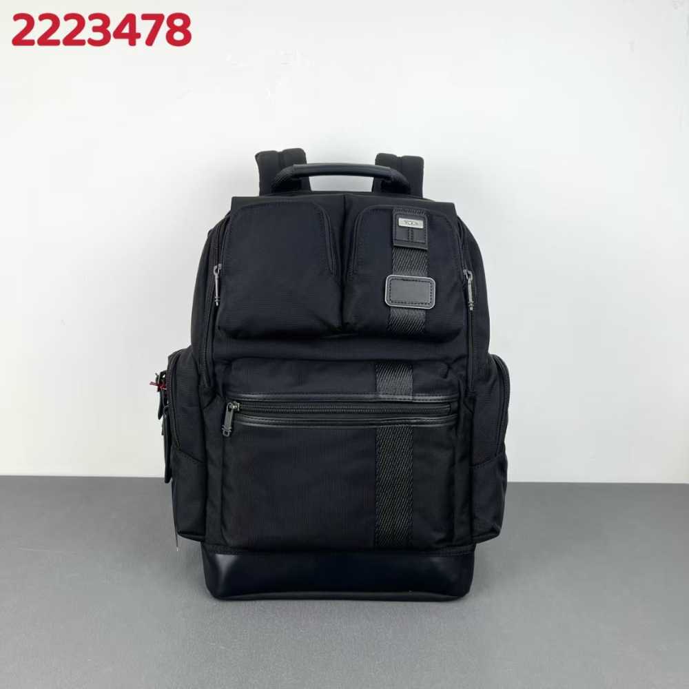 Tumi Expandable Organizer Laptop Black Bag