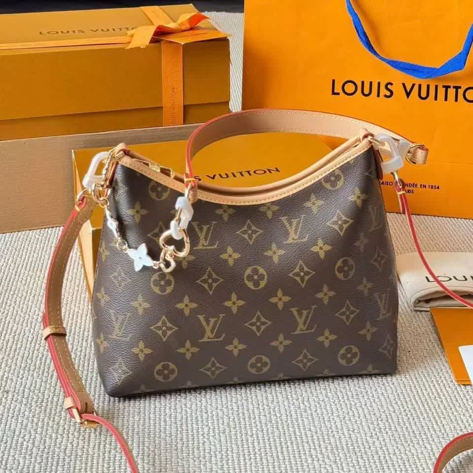 Louis Vuitton Carryall Brown Shoulder Bag