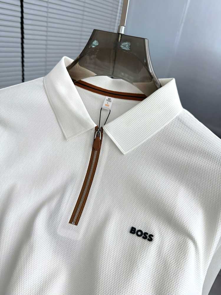 Hugo Boss White Premium Quality Tees-3