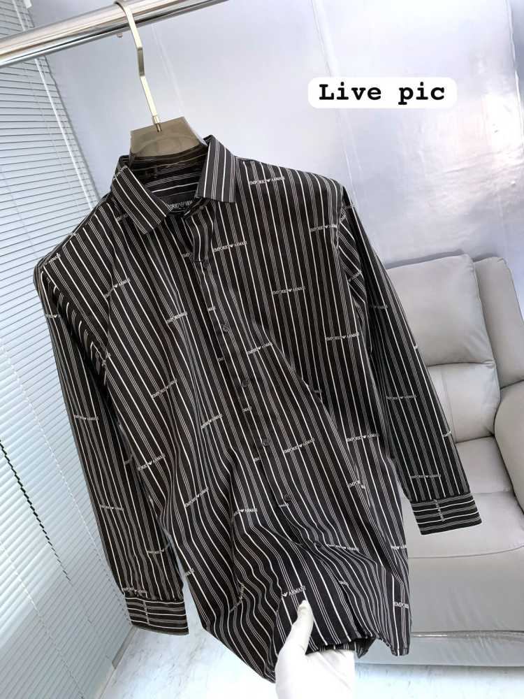 Emporio Armani Black Premium Quality Shirt-1