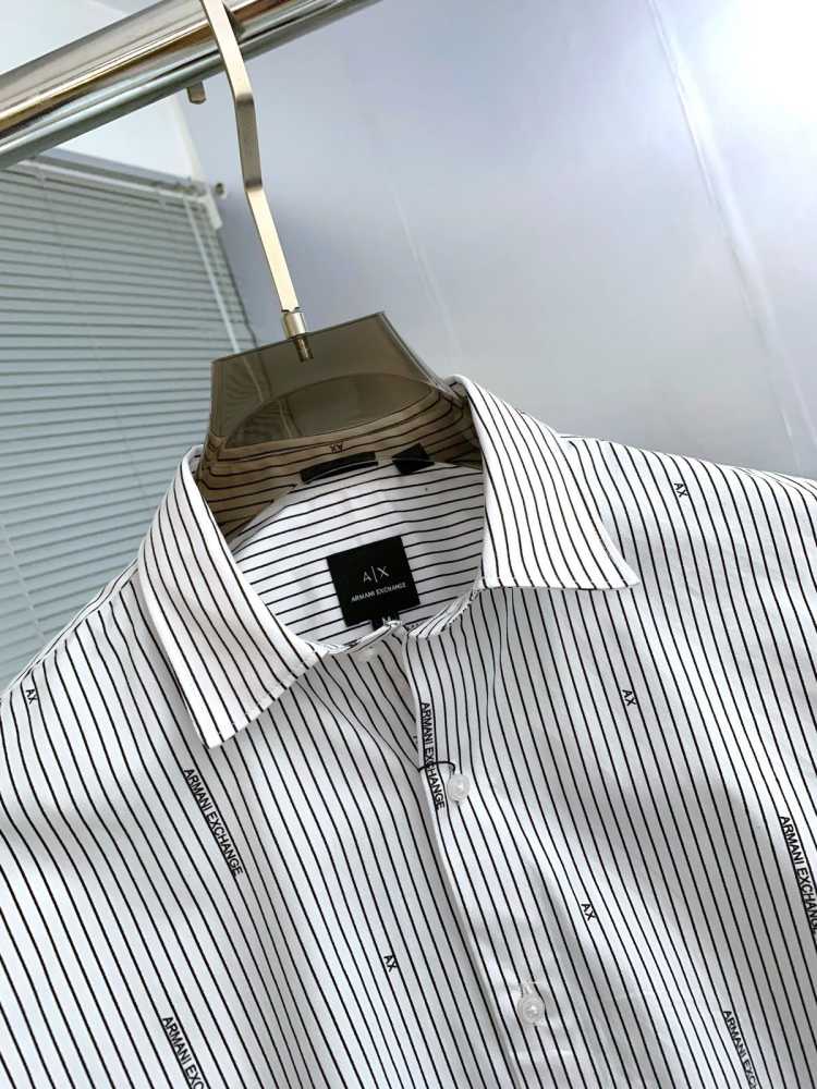 Armani Exchange White Premium Quality Cotton Shirt-2