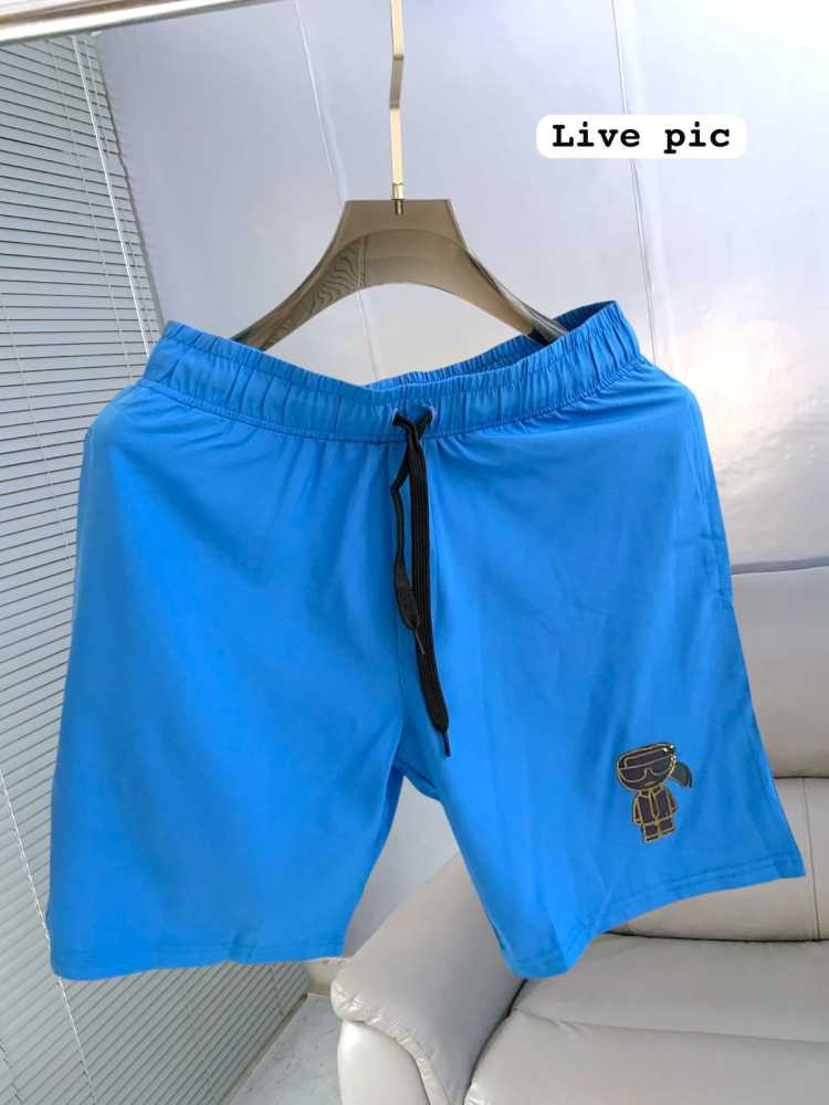 Karl Lagerfeld Blue Premium Quality Shorts-1