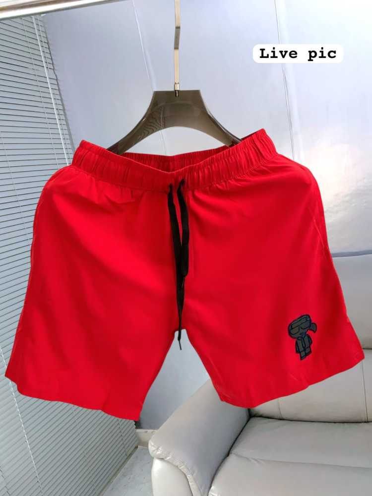 Karl Lagerfeld Red Premium Quality Shorts-thumb-1