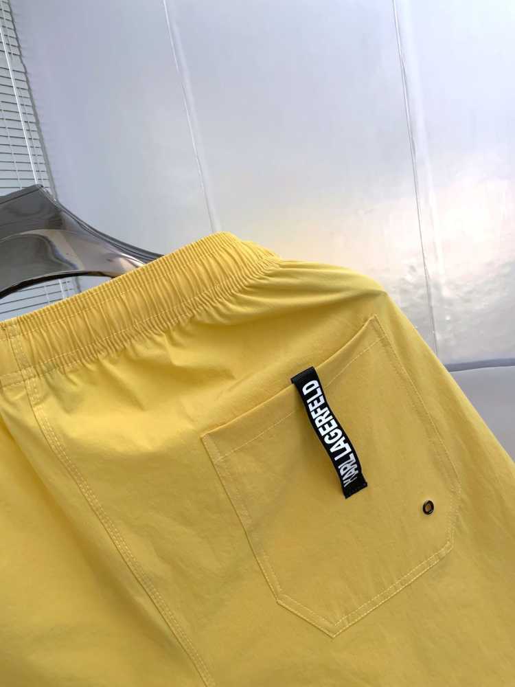 Karl Lagerfeld Yellow Premium Quality Shorts-3