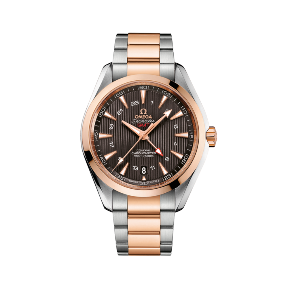 Omega Seamaster Aqua Terra 150M Two-Tone Stainless Steel with 18k Red Gold Watch 231.20.43.22.06.003