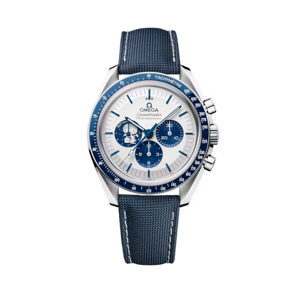 Omega Speedmaster "Silver Snoopy Award" 50th Anniversary Watch 310.32.42.50.02.001