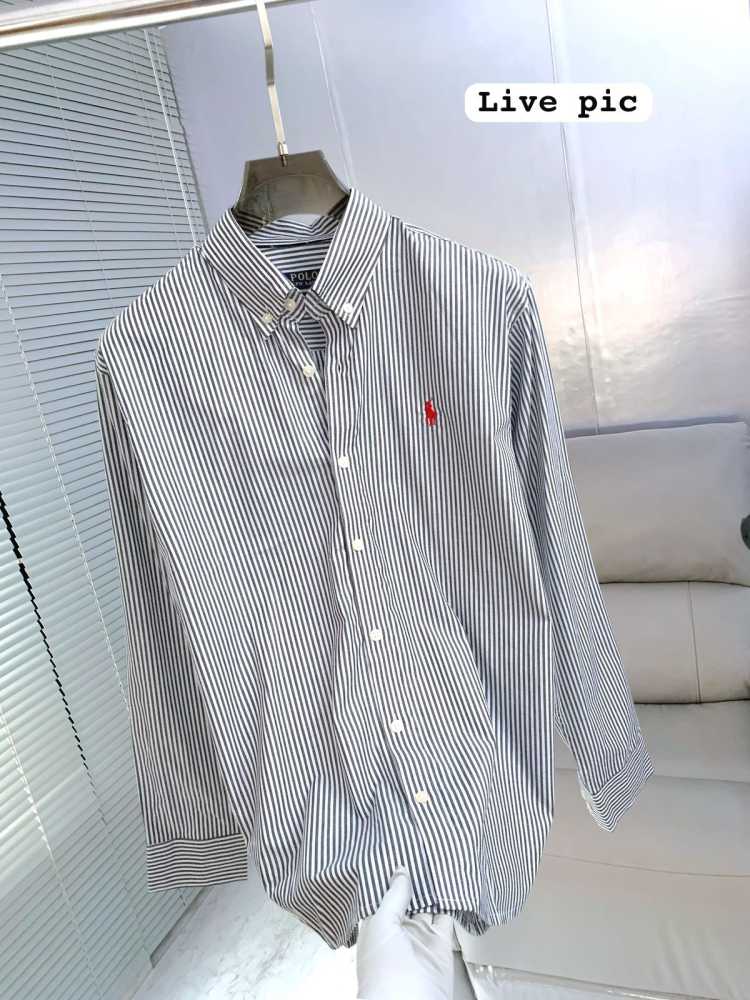 Ralph Lauren Blue Premium Quality Cotton Shirt-2