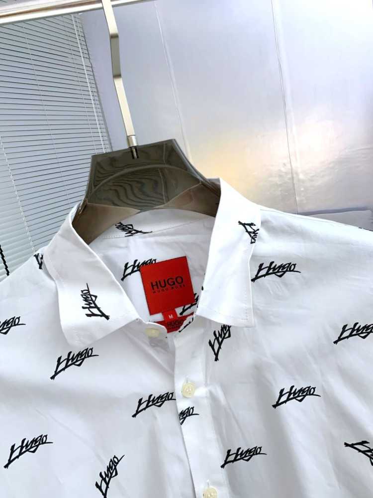 Hugo Boss White Premium Quality Shirt-2