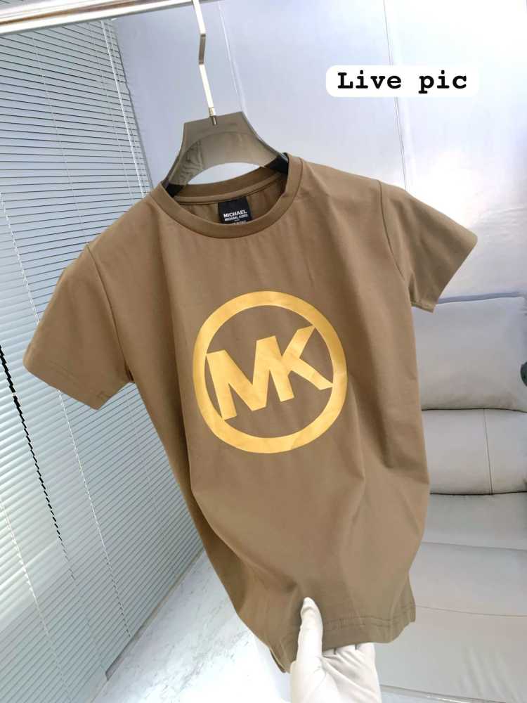 Michael Kors Brown Premium Quality Women T-shirt-1