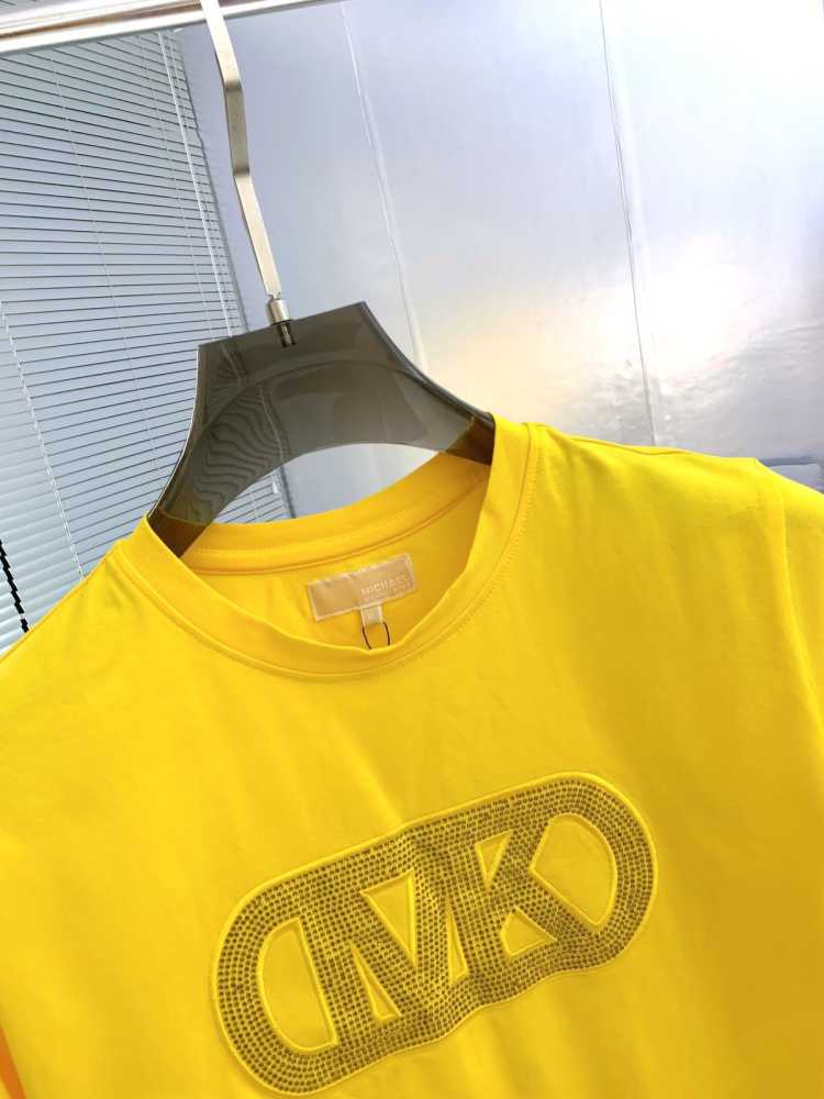 Michael Kors Yellow Premium Quality Women T-shirt-2